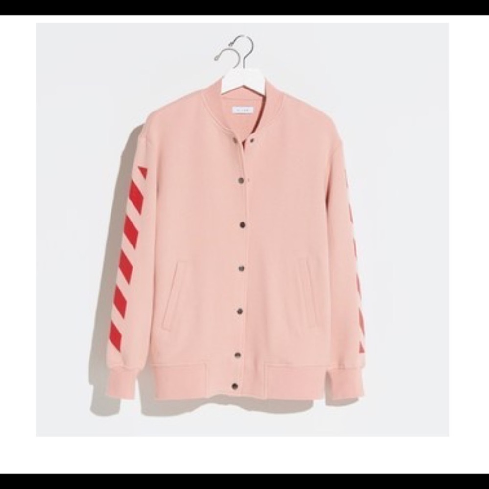 Women's k/lab oversized bomber jacket NWT